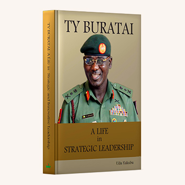 TY Buratai: A Life in Strategic Leadership, engages the story of how Nigeria's 24th Army Chief successfully combated some of the security issues that plagued the nation. In just over five years, the Nigerian Army experienced such transformations that raised its position astronomically in the global rank of modern, professional armies. It was also critically re-positioned as a dominant combat force for conventional and asymmetric warfare. This biography tells the story of the life and service of Lt. General Turkur Yusufu Buratai through prisms of military and leadership strategies and such innovations that brought unprecedented development to the Nigerian Army, and the nation.